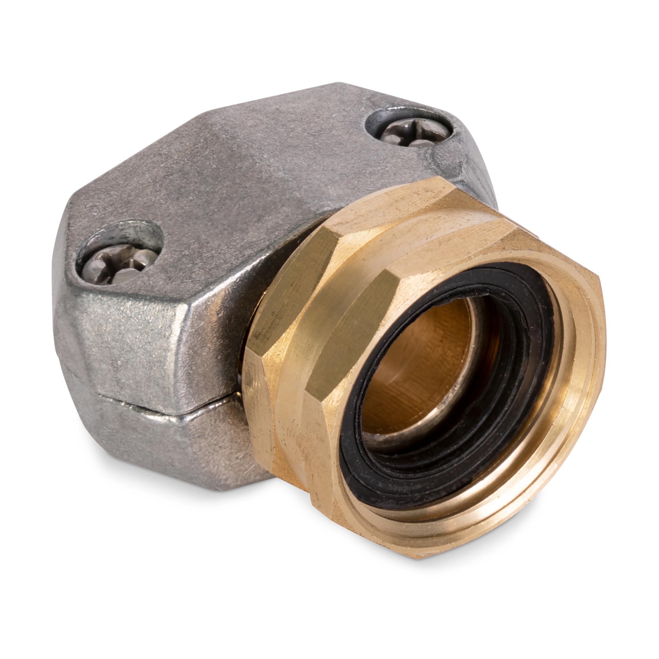 Close-up of GILMOUR Pro Brass Female Coupling