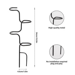 Close-up of Goooxim Indoor Plant Support Stakes showing metal construction