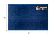 Close-up of GORILLA GRIP HydroABSORB Door Mat textured rubber backing