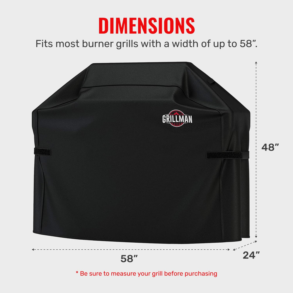 Close-up of Grillman BBQ Grill Cover material texture