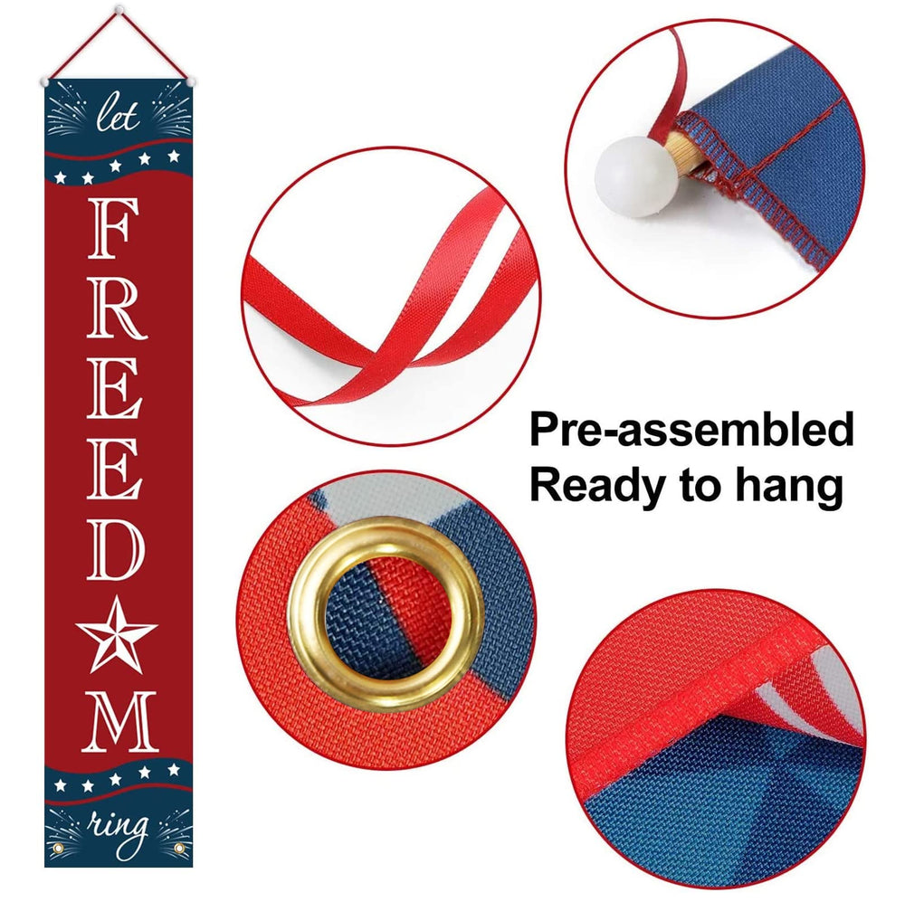 Close-up of grommets on ORIENTAL CHERRY flag for secure attachment