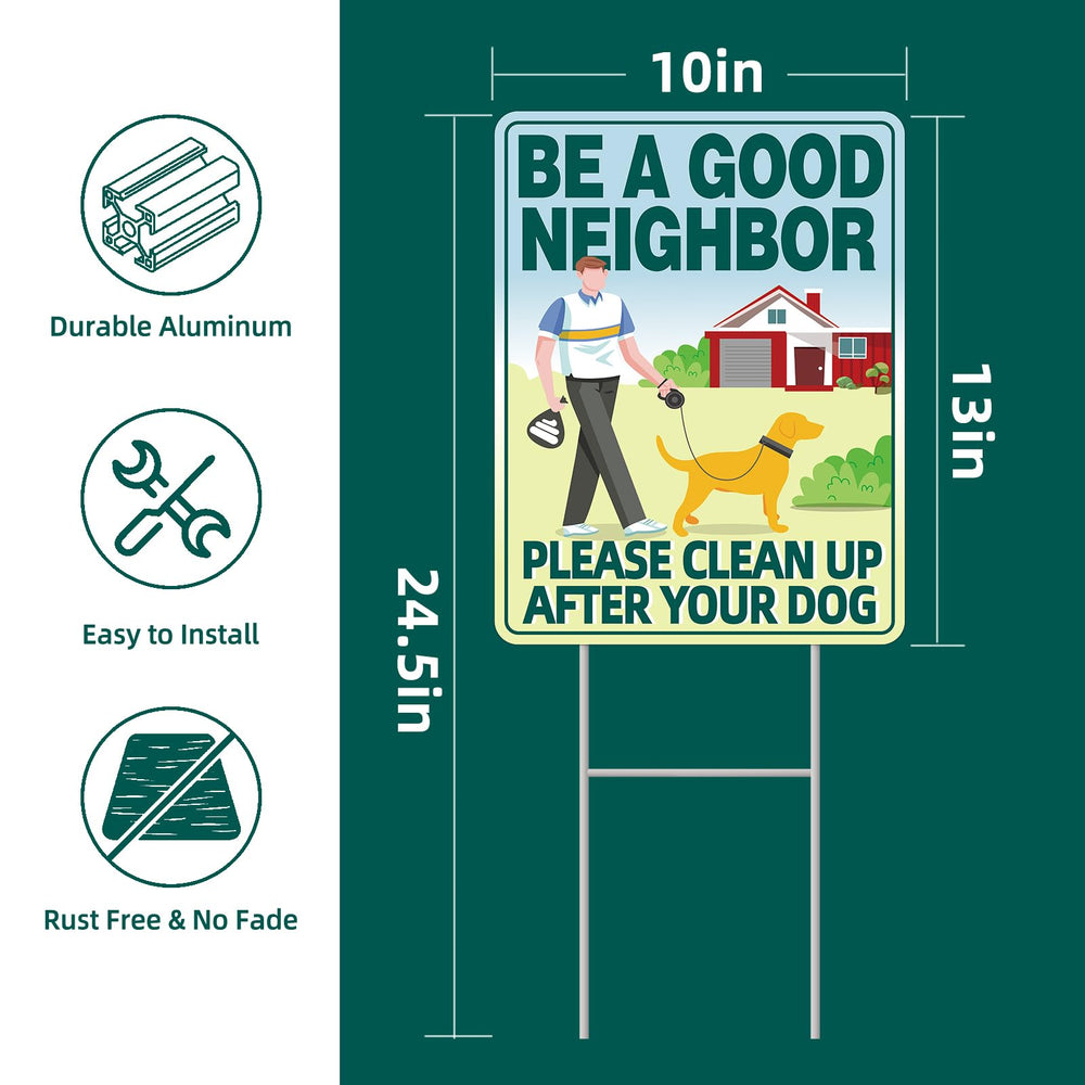 Close-up of GXGGUS dog sign message