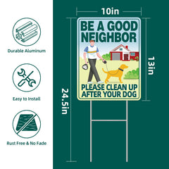 Close-up of GXGGUS dog sign message