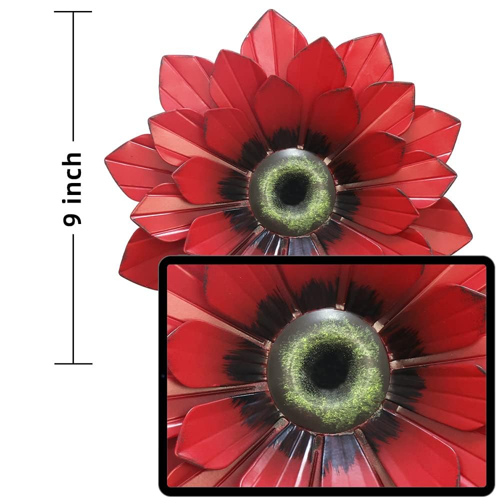 Close-up of hogardeck Metal Flower petals showcasing vibrant colours