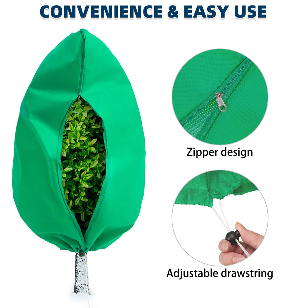 Close-up of Homimp Plant Cover fabric material