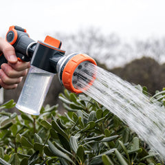 Close-up of Hongmai hose nozzle rotating switch