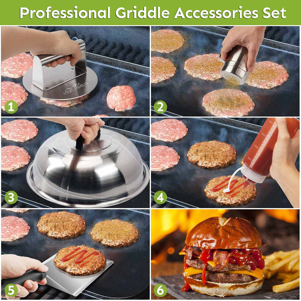 Close-up of HULISEN 12-inch basting cover with silicone handle