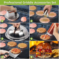 Close-up of HULISEN 12-inch basting cover with silicone handle