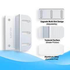 Close-up of HULKNPE Z brackets showcasing durable aluminum material