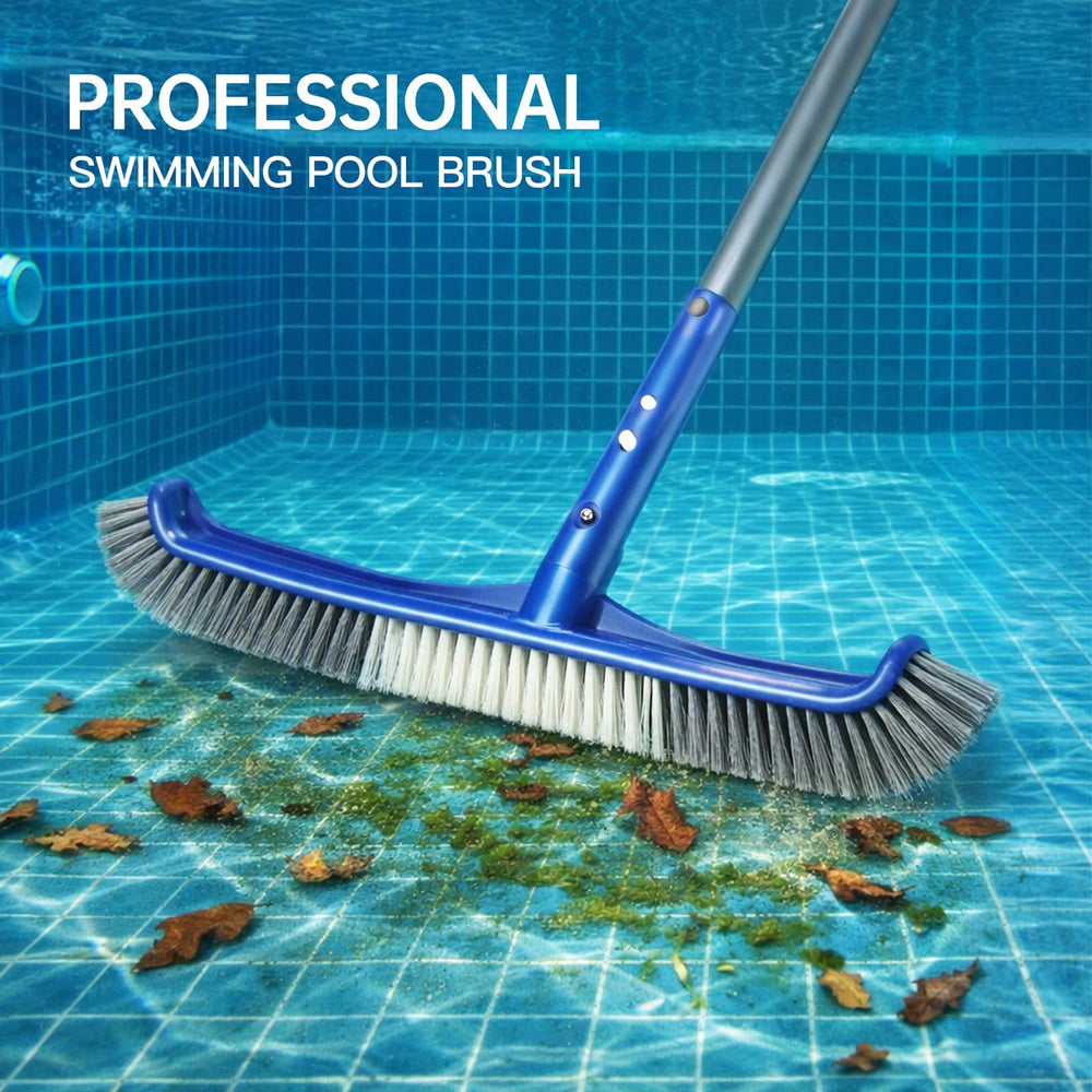 Close-up of HydraJoy Pool Brush Head bristles and attachment