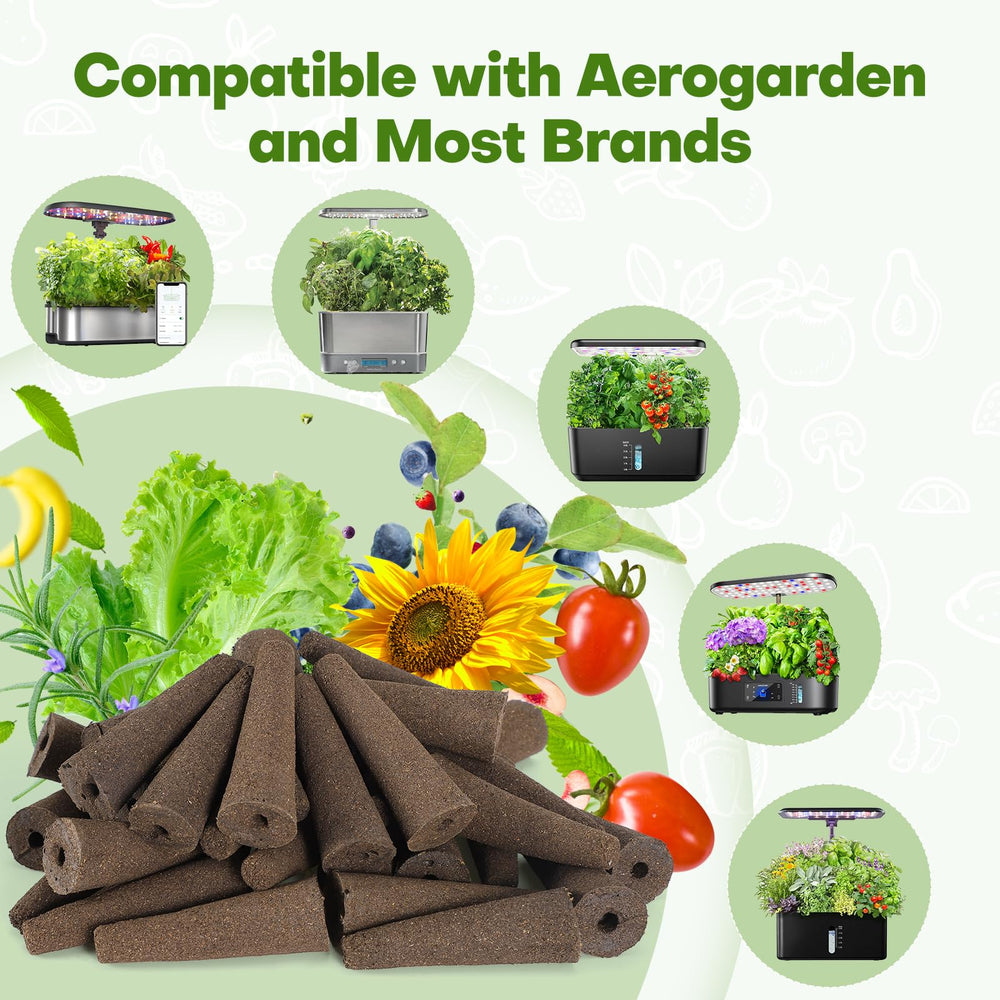 Close-up of hydroponic sponges from Ahopegarden kit
