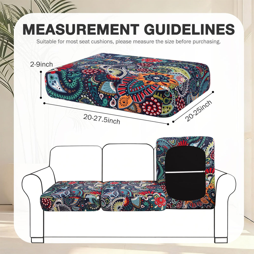 close-up of hyha cushion cover fabric showing elasticity