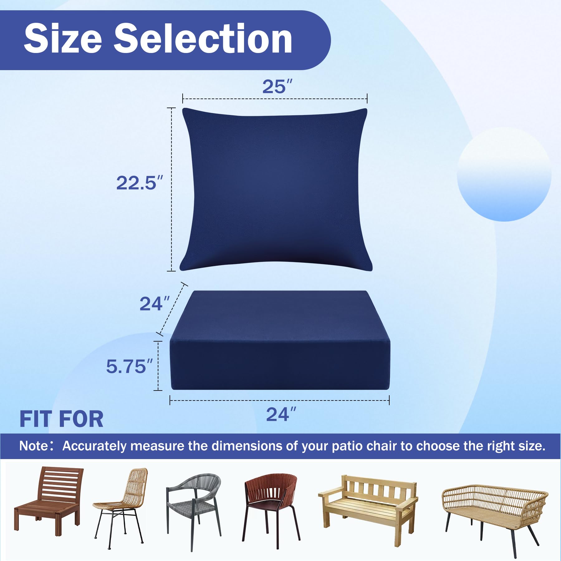 Close-up of IASEAHK seat cushion with adjustable straps