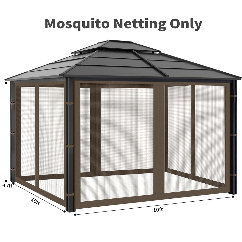 Close-up of Iheqard mosquito netting fabric texture