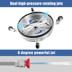 close-up of janz stainless steel surface cleaner