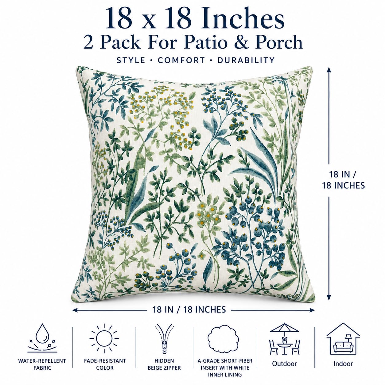 Close-up of JMKaixin outdoor pillow waterproof fabric
