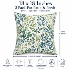 Close-up of JMKaixin outdoor pillow waterproof fabric