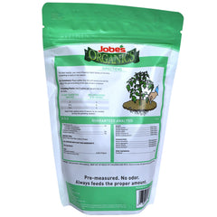 Close-up of Jobe's Organics Herb Fertilizer Spikes