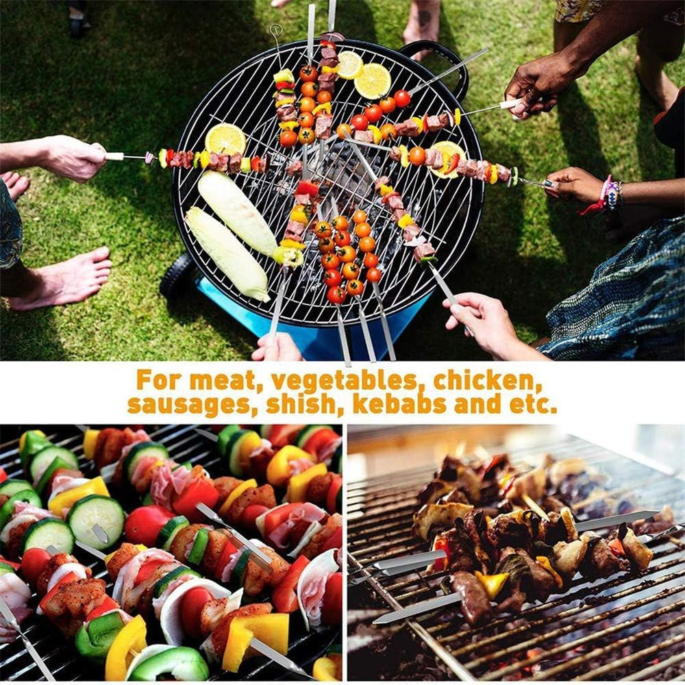 Close-up of JOMVERL kabob skewer tip