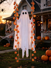 Close-up of JooyDeepot Swinging Ghost fabric details