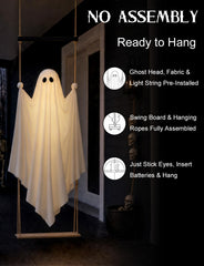 Close-up of Joyehome ghost with remote control