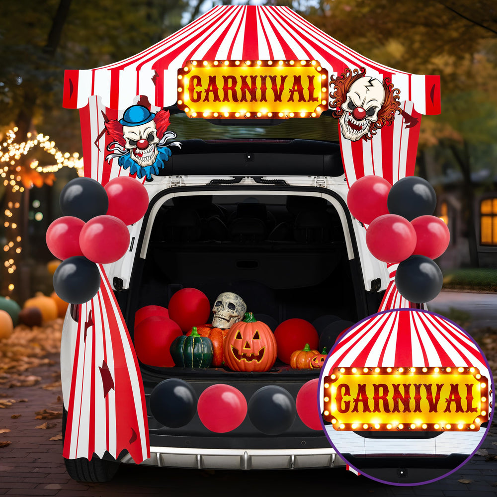 Close-up of JOYIN Trunk Or adhesive stickers