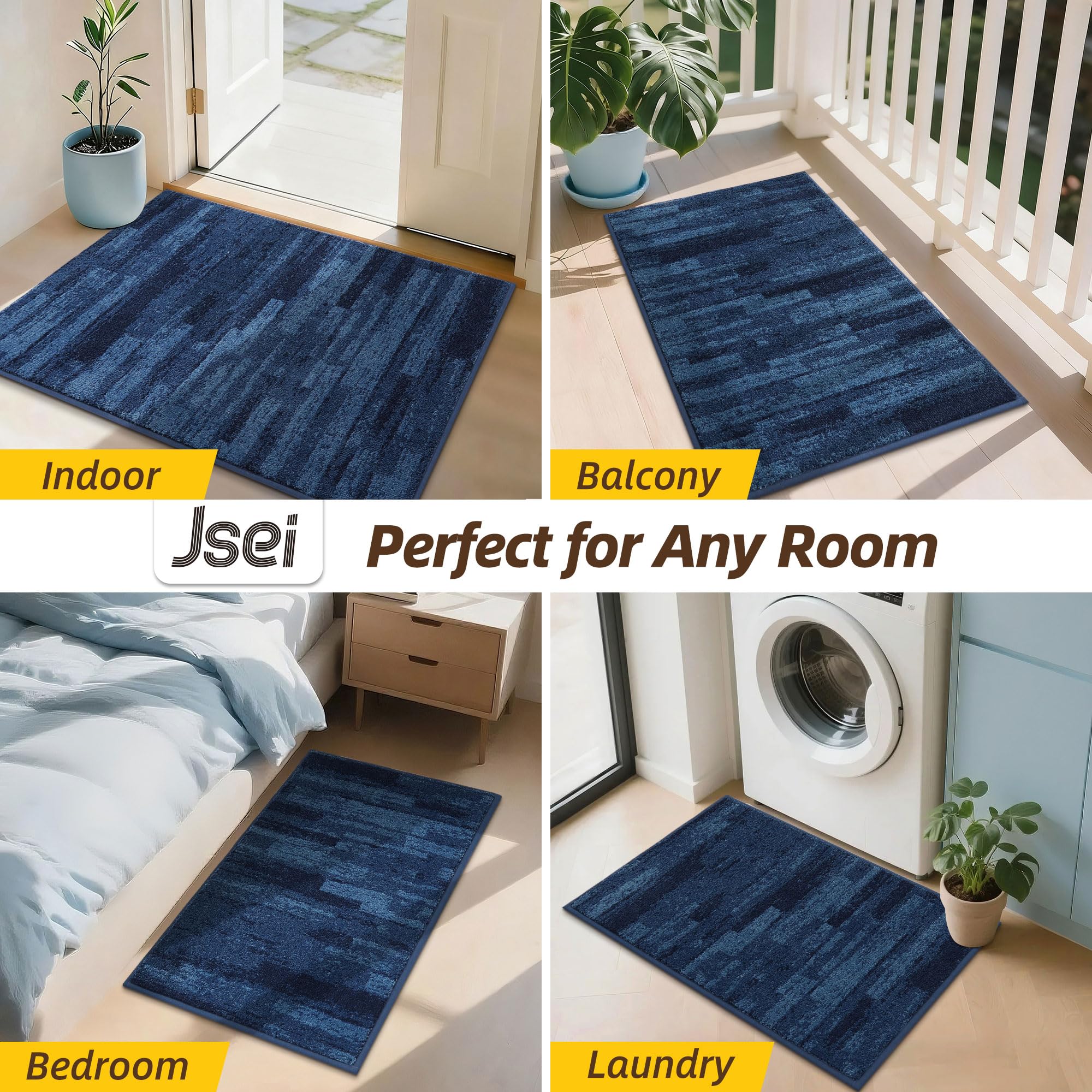 Close-up of JSEI Dirt Trapper Door Mat pattern