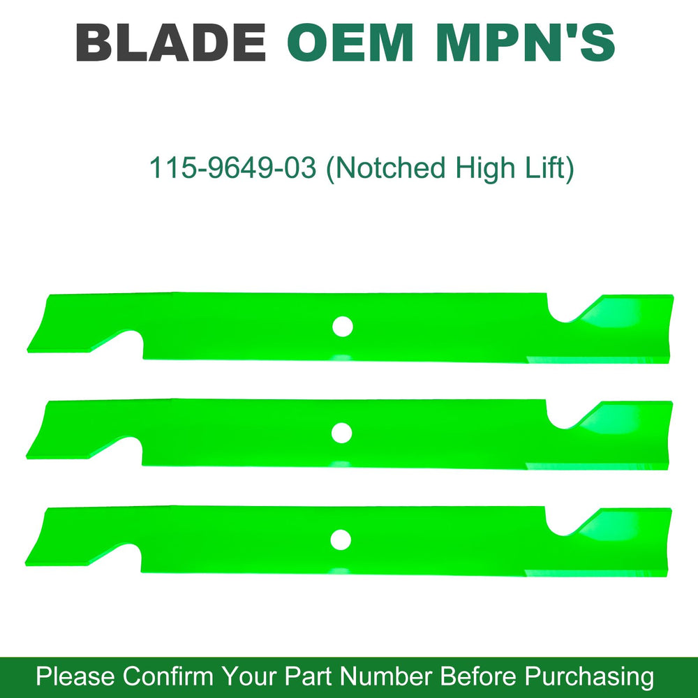 Close-up of JSXDNWYJ blade centre hole for secure attachment