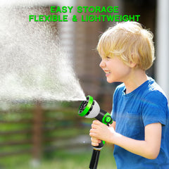 Close-up of Junredy 10-function spray nozzle with various settings