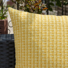 Close-up of K KEVIN TEXTILE Outdoor Pillow Cover texture