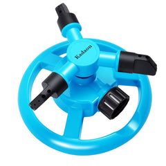 Close-up of Kadaon Lawn Sprinkler showing ABS plastic material