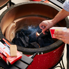 Close-up of Kamado Joe Fire Starter cube