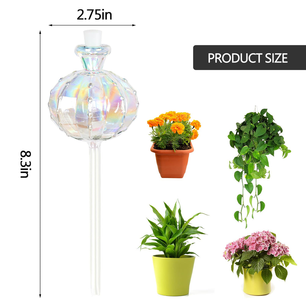 Close-up of KGCCIZI cactus-shaped self watering globe