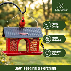 Close-up of Kingsyard Wild Bird Feeder mesh design