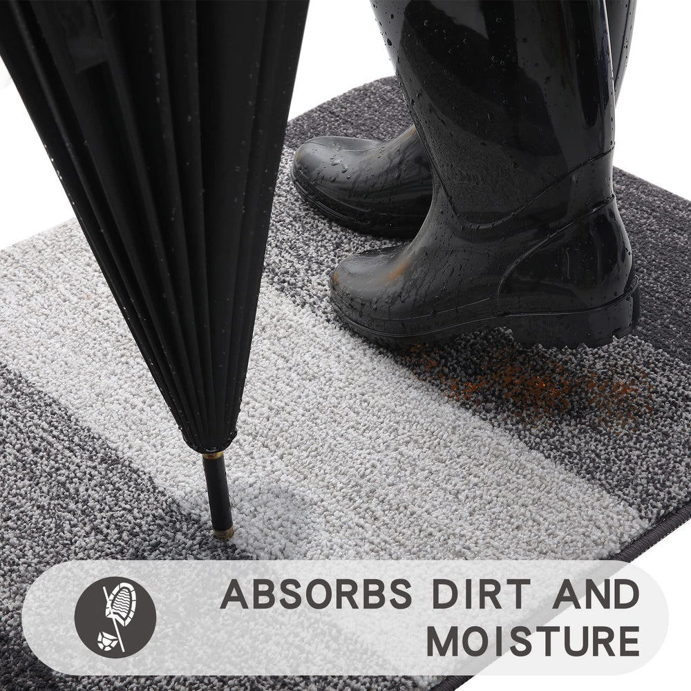 Close-up of Kitinjoy Doormat texture and material