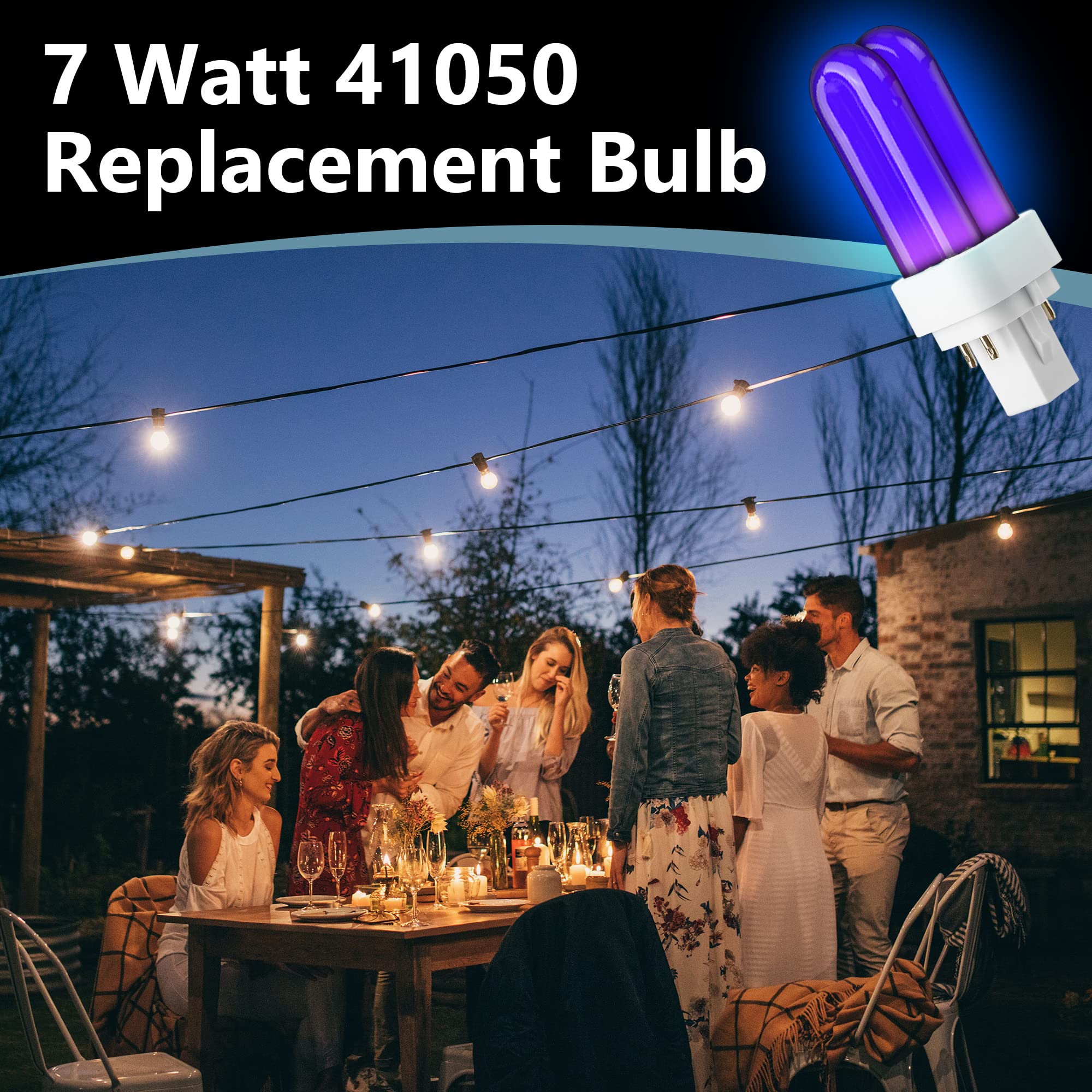 Close-up of Kittmip 41050 replacement bulb