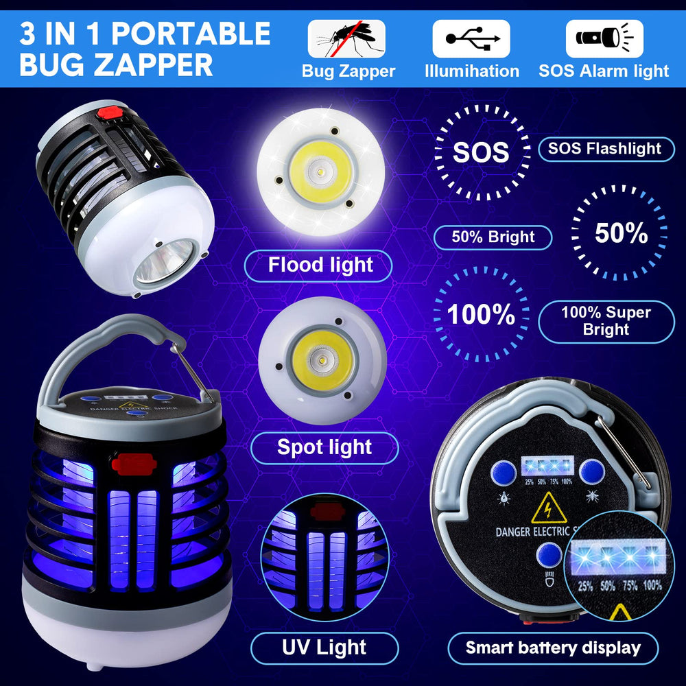 Close-up of Kittmip Bug Zapper internal grid