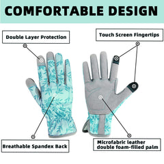 Close-up of KLDOLLAR Gardening Gloves palm grip