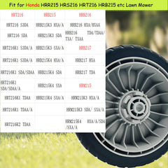Close-up of KMHGD lawn mower wheel bore