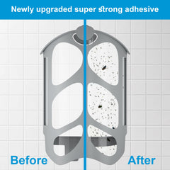 Close-up of Kompoll refill cartridge adhesive layer