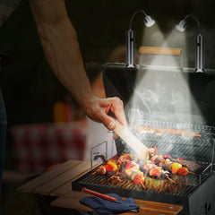 Close-up of KOSIN BBQ Grill Light with 9 high-density LEDs