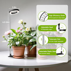 Close-up of Kullsinss 48 LEDs Full Spectrum Plant Light