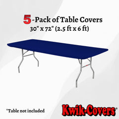 Close-up of Kwik-Covers elastic edging and adhesive strip