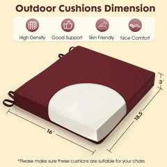 Close-up of LA COUSSIN chair cushion showing fabric texture