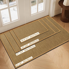 Close-up of LEKEEPGO door mat texture and hem