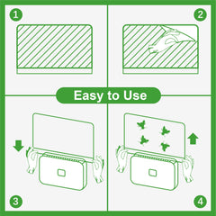 Close-up of LFSYS sticky card material and texture