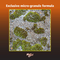 Close-up of Lilly Miller Moss Out granules
