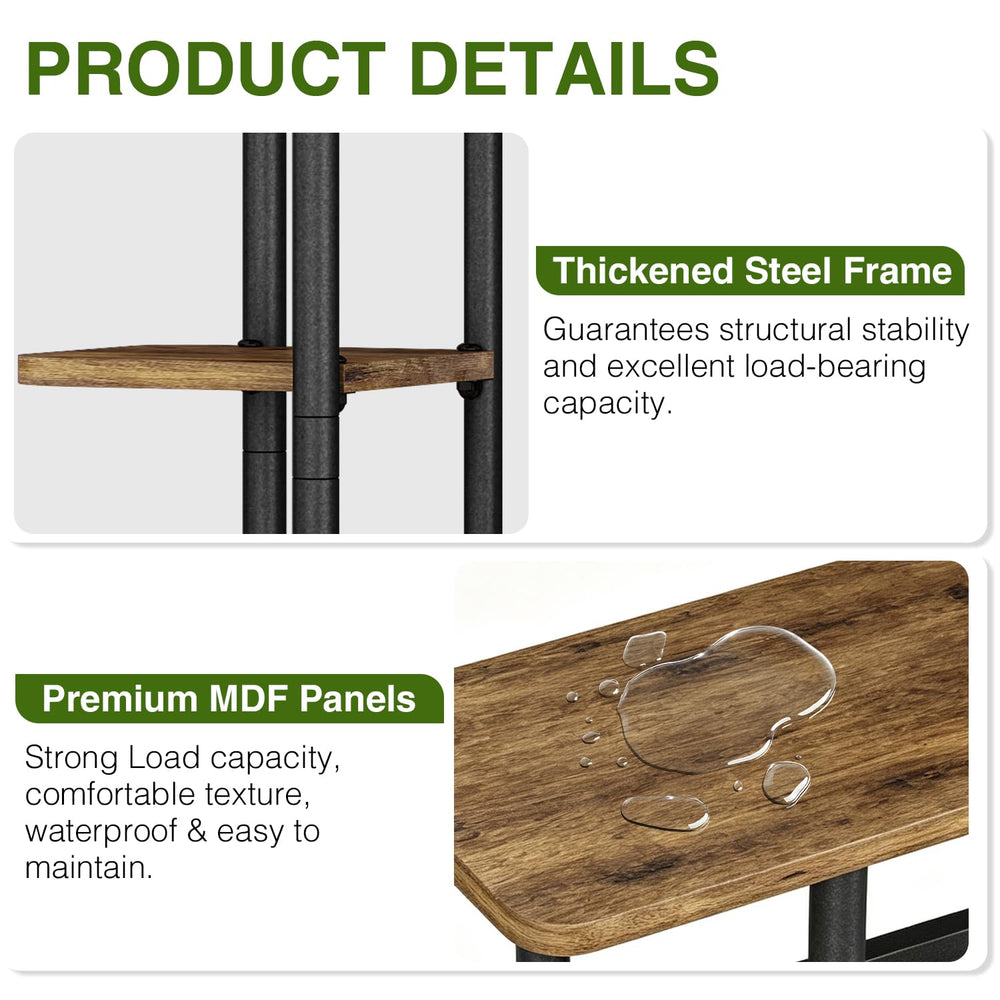 Close-up of LINZINAR Plant Stand assembly instructions
