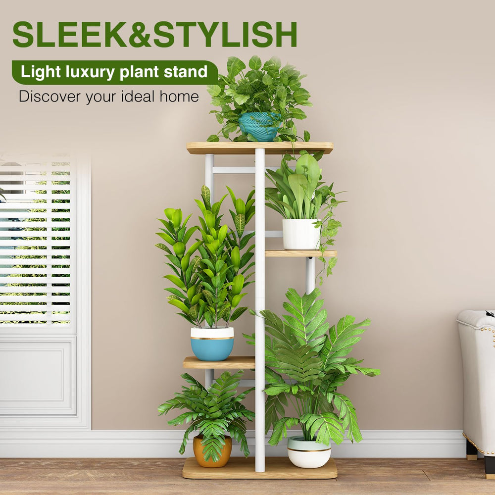 Close-up of LINZINAR Plant Stand materials and finish