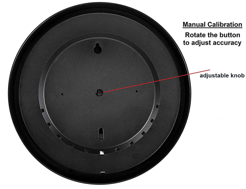 Close-up of Lirches thermometer's calibration coil